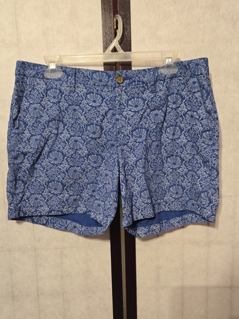 Old Navy Blue Floral Print Casual Shorts